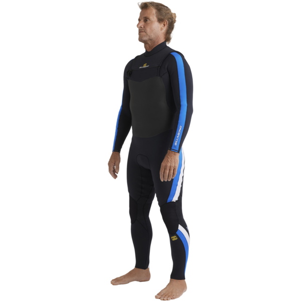 2026 Billabong Männer Oscillator Natural 3/2mm Brustreißverschluss Neoprenanzug 24AW193515 - Royal